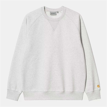 Carhartt WIP sweatshirt Chase Ash Heather / Gold